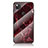 Silicone Frame Fashionable Pattern Mirror Case Cover for Google Pixel 4a