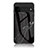 Silicone Frame Fashionable Pattern Mirror Case Cover for Google Pixel 7 Pro 5G Black