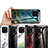 Silicone Frame Fashionable Pattern Mirror Case Cover for Huawei Enjoy 50z