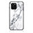 Silicone Frame Fashionable Pattern Mirror Case Cover for Huawei Enjoy 50z White