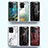 Silicone Frame Fashionable Pattern Mirror Case Cover for Huawei Honor 80 SE 5G