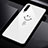 Silicone Frame Fashionable Pattern Mirror Case Cover for Huawei Honor 9X Pro White