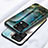 Silicone Frame Fashionable Pattern Mirror Case Cover for Huawei Honor X7a