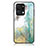 Silicone Frame Fashionable Pattern Mirror Case Cover for Huawei Honor X7a