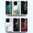 Silicone Frame Fashionable Pattern Mirror Case Cover for Huawei Honor X8a 4G