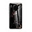 Silicone Frame Fashionable Pattern Mirror Case Cover for Huawei Mate 30 Black