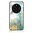 Silicone Frame Fashionable Pattern Mirror Case Cover for Huawei Mate 50