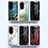 Silicone Frame Fashionable Pattern Mirror Case Cover for Huawei P50