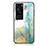 Silicone Frame Fashionable Pattern Mirror Case Cover for Huawei P60 Pro