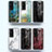 Silicone Frame Fashionable Pattern Mirror Case Cover for Huawei P60 Pro