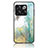 Silicone Frame Fashionable Pattern Mirror Case Cover for OnePlus 10T 5G