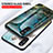 Silicone Frame Fashionable Pattern Mirror Case Cover for OnePlus Nord CE 5G