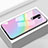 Silicone Frame Fashionable Pattern Mirror Case Cover for Oppo A11X Colorful