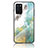 Silicone Frame Fashionable Pattern Mirror Case Cover for Oppo A16