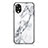 Silicone Frame Fashionable Pattern Mirror Case Cover for Oppo A17K