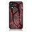 Silicone Frame Fashionable Pattern Mirror Case Cover for Oppo A17K