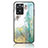 Silicone Frame Fashionable Pattern Mirror Case Cover for Oppo A57e