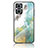 Silicone Frame Fashionable Pattern Mirror Case Cover for Oppo A96 5G