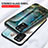 Silicone Frame Fashionable Pattern Mirror Case Cover for Oppo F19s