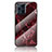 Silicone Frame Fashionable Pattern Mirror Case Cover for Oppo Find X3 Pro 5G