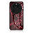 Silicone Frame Fashionable Pattern Mirror Case Cover for Oppo Find X6 5G