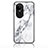 Silicone Frame Fashionable Pattern Mirror Case Cover for Oppo Reno10 Pro 5G