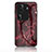 Silicone Frame Fashionable Pattern Mirror Case Cover for Oppo Reno11 Pro 5G