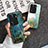 Silicone Frame Fashionable Pattern Mirror Case Cover for Oppo Reno11 Pro 5G