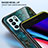 Silicone Frame Fashionable Pattern Mirror Case Cover for Oppo Reno6 Z 5G