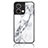 Silicone Frame Fashionable Pattern Mirror Case Cover for Oppo Reno8 5G