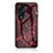 Silicone Frame Fashionable Pattern Mirror Case Cover for Oppo Reno8 T 4G