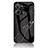 Silicone Frame Fashionable Pattern Mirror Case Cover for Realme 10 4G Black