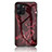 Silicone Frame Fashionable Pattern Mirror Case Cover for Realme 10T 5G