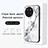 Silicone Frame Fashionable Pattern Mirror Case Cover for Realme 11 4G