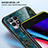 Silicone Frame Fashionable Pattern Mirror Case Cover for Realme 8i