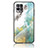 Silicone Frame Fashionable Pattern Mirror Case Cover for Realme 8i