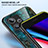 Silicone Frame Fashionable Pattern Mirror Case Cover for Realme 9 4G