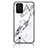 Silicone Frame Fashionable Pattern Mirror Case Cover for Realme C11 (2021) White