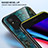 Silicone Frame Fashionable Pattern Mirror Case Cover for Realme C20