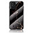 Silicone Frame Fashionable Pattern Mirror Case Cover for Realme C20A