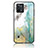 Silicone Frame Fashionable Pattern Mirror Case Cover for Realme C31