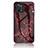 Silicone Frame Fashionable Pattern Mirror Case Cover for Realme C31