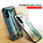 Silicone Frame Fashionable Pattern Mirror Case Cover for Realme C33 (2023)