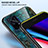 Silicone Frame Fashionable Pattern Mirror Case Cover for Realme GT 5G