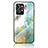 Silicone Frame Fashionable Pattern Mirror Case Cover for Realme GT2 Pro 5G