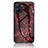 Silicone Frame Fashionable Pattern Mirror Case Cover for Realme V20 5G