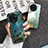 Silicone Frame Fashionable Pattern Mirror Case Cover for Realme V50 5G