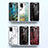 Silicone Frame Fashionable Pattern Mirror Case Cover for Samsung Galaxy A02s