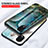 Silicone Frame Fashionable Pattern Mirror Case Cover for Samsung Galaxy A03 Core