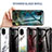 Silicone Frame Fashionable Pattern Mirror Case Cover for Samsung Galaxy A03 Core